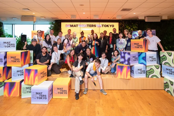 Design Matters Tokyo 2025の会場で撮影した参加者の集合写真